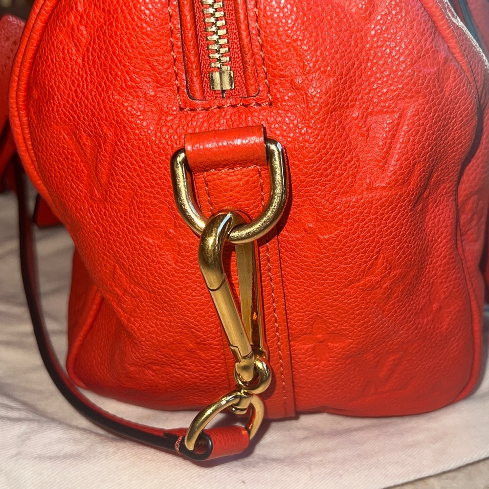 EUC•LOUIS VUITTON SPEEDY B 25•EMPREINTE LEATHER•CROSSBODY/SHOULDER/TOP HANDLE - Picture 5 of 16